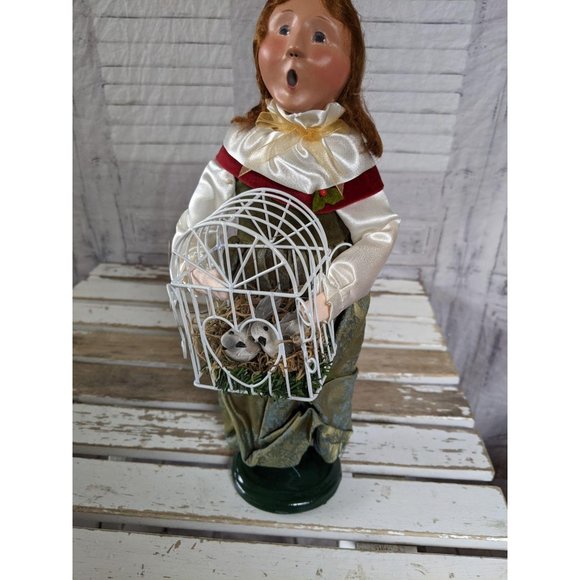 Byers choice bird cage 2008 lady Victorian - Picture 2 of 6